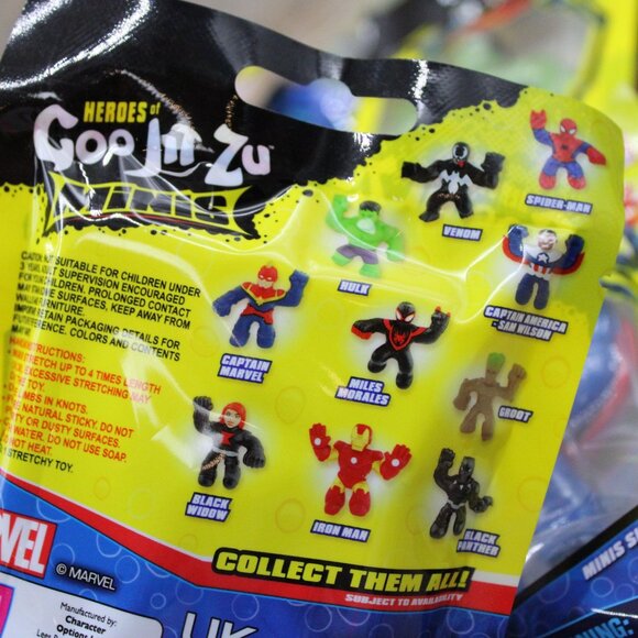 Heroes of Goo Jit Zu Minis - Bundle Of 12 Marvel Figure Super Hero Figures NEW - Picture 8 of 8